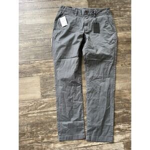 NWT Bonobos Stretch Chino Pants Turbulence Gray 31 X 30 Slim Fit. Retail $99
